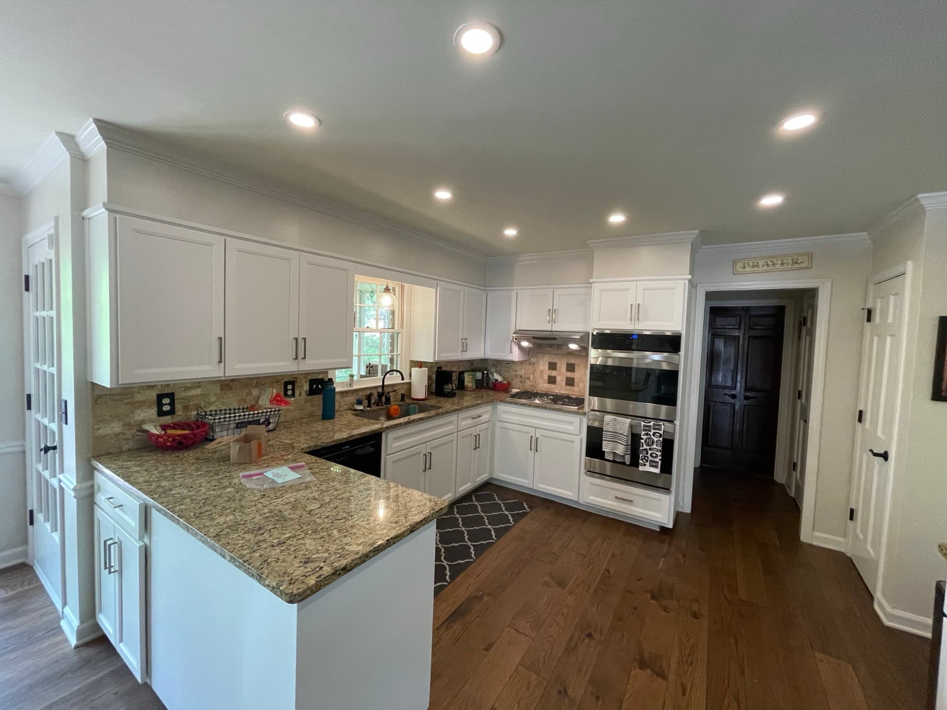 Kitchen Cabinet Refacing — after