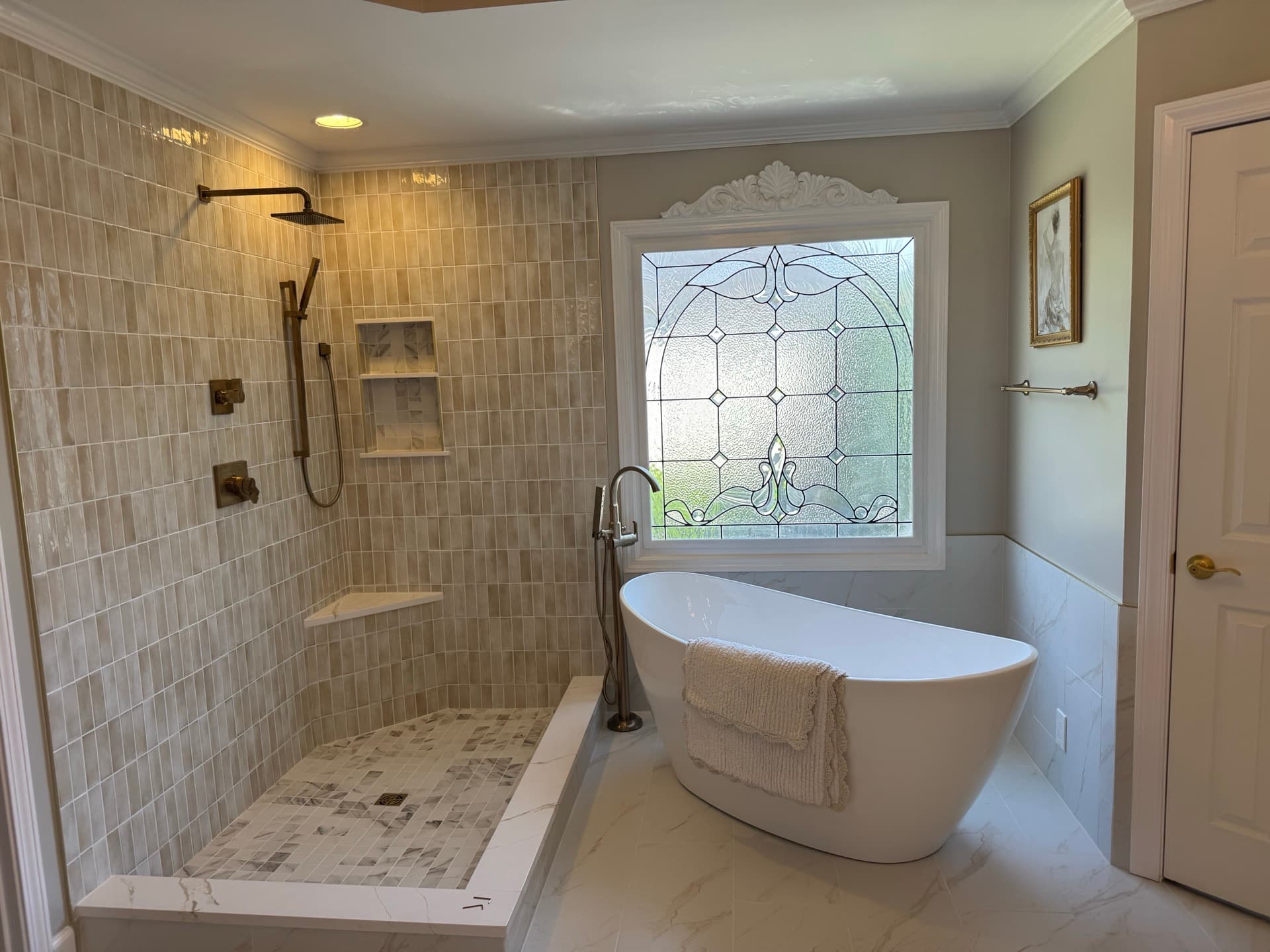 Master Bathroom Remodel — after, angle 1